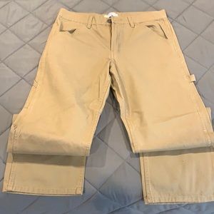 Brown carpenter pants